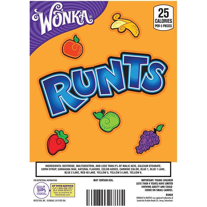 Runts Logo - Runts Candies Display Card
