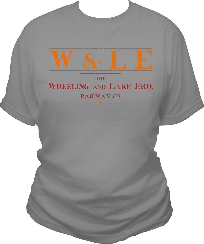 Faded Logo - Wheeling And Lake Erie Ladies Faded Logo Shirt