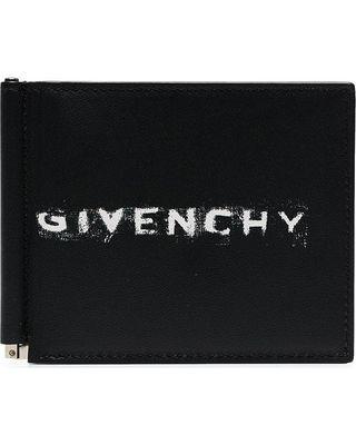 Faded Logo - Givenchy Givenchy Faded logo print wallet - Black from  Farfetch:Linkshare:Affiliate:CPA:US:US | ShapeShop