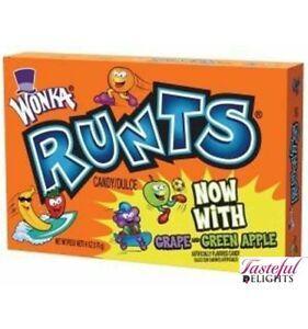 Runts Logo - Details about Nestle Wonka Runts 141g x 12