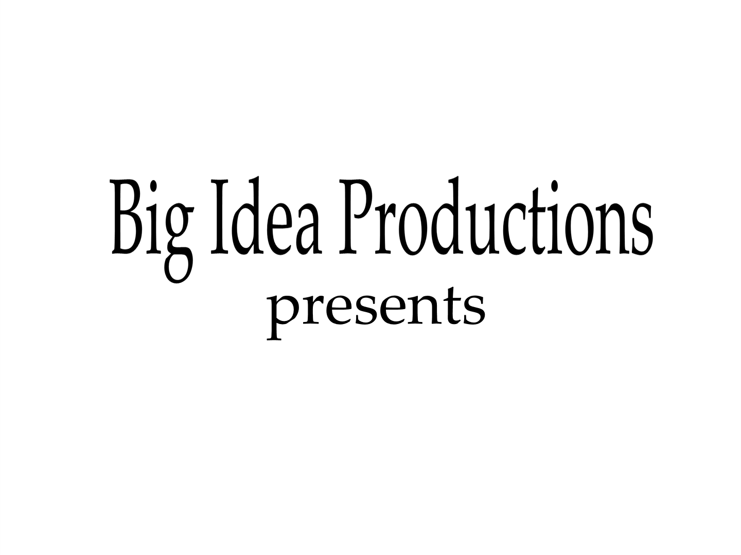 Presents Logo - Big Idea Entertainment/Other | Logopedia | FANDOM powered by Wikia