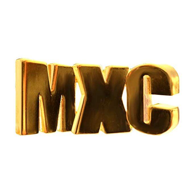 MXC Logo - Amazon.com: MXC Gold Logo Pin by Monét X Change: Clothing