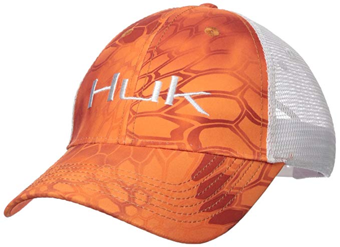 Kryptek Logo - HUK Kryptek Logo Trucker Cap, Kryptek Orange, One Size