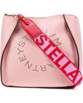 Stella Logo - Stella McCartney Mini Crossbody Logo Bag In Blush McCartney Shoulder bags from Lyst