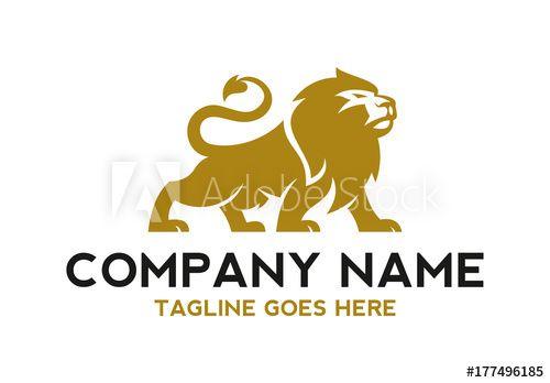 Laion Logo - unique lion logo illustration - Buy this stock vector and explore ...