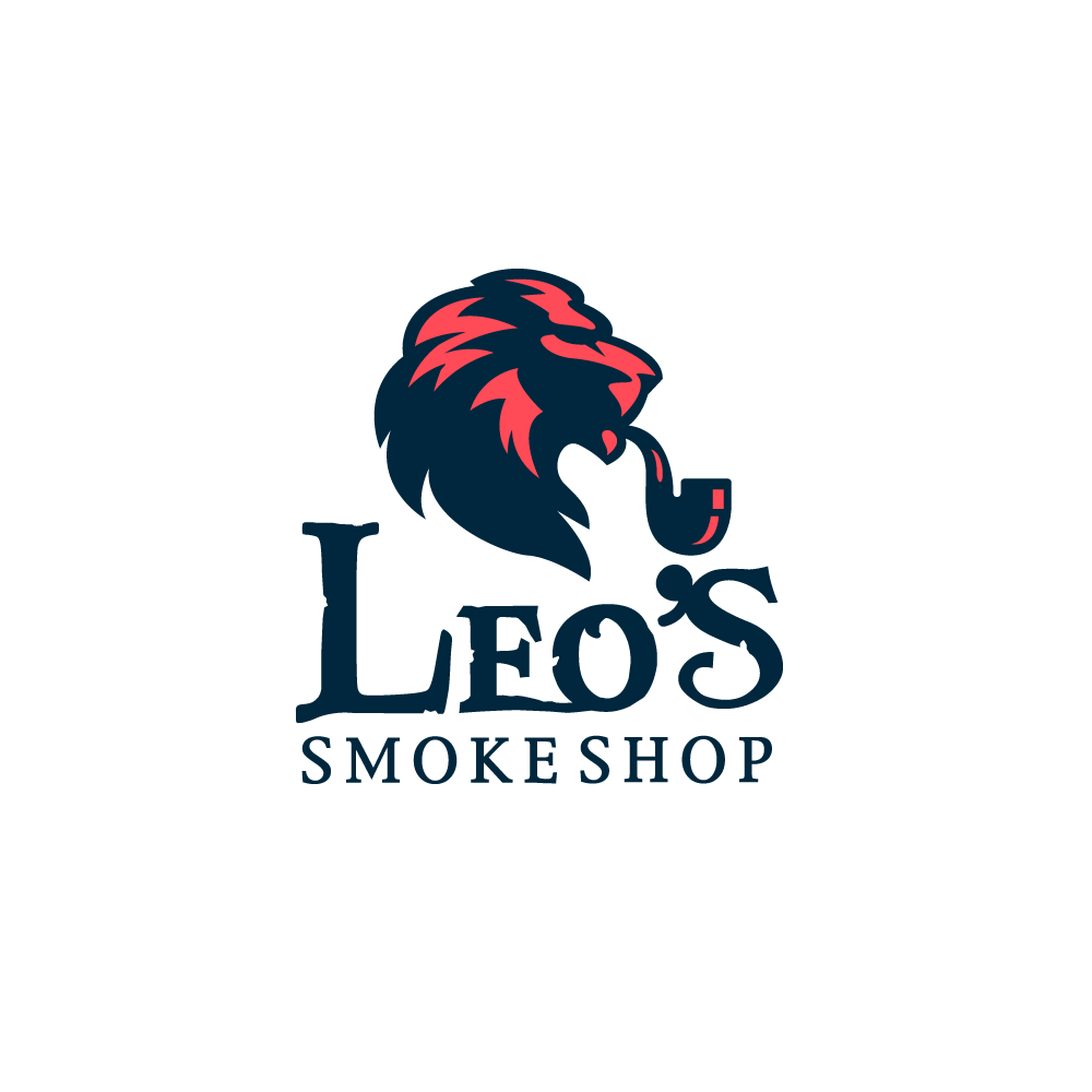 Laion Logo - Logo For Sale: Leo's Smoke Shop Lion Logo