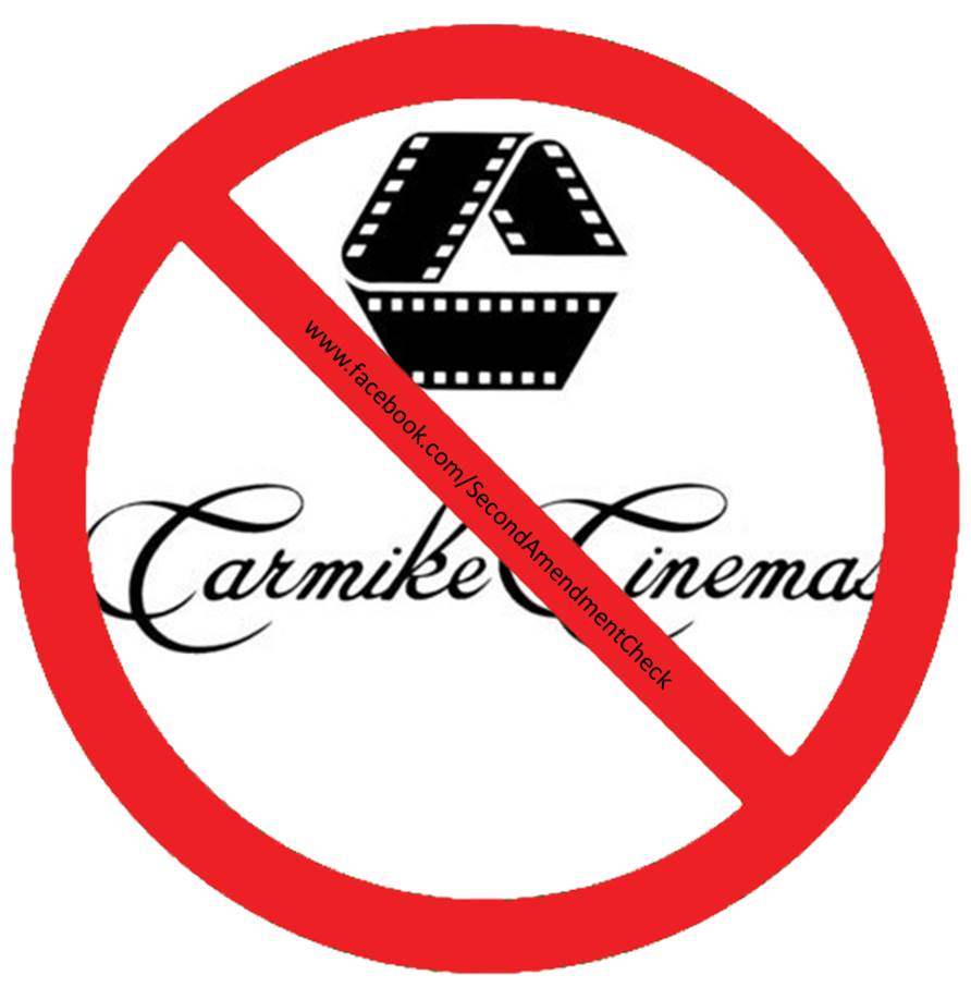 Carmike Logo - Boycott Carmike Cinemas. Second Amendment Check