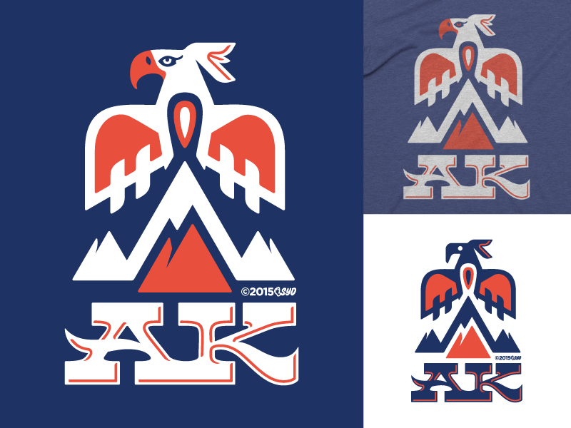 Revised Logo - AK Thunderbird logo / 50 States version