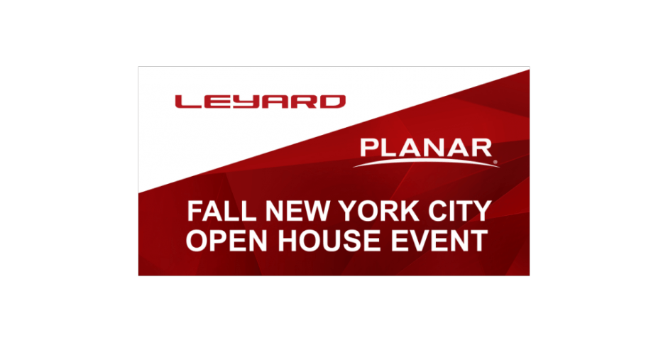 Leyard Logo - Leyard & Planar Fall NYC Open House Events November 1 & 2 | New York ...