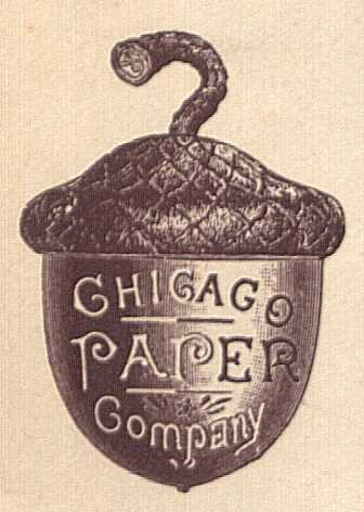 1890s Logo - Company Logo Shaped as an Acorn