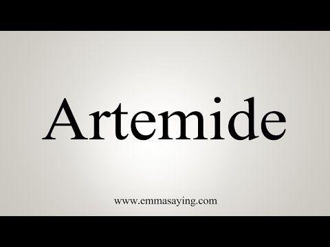 Artemide Logo - How To Say Artemide - YouTube