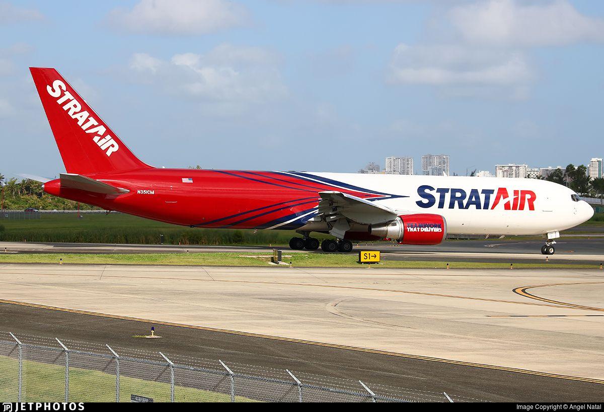 Stratair Logo - N351CM | Boeing 767-323(ER)(BDSF) | Stratair | Angel Natal | JetPhotos
