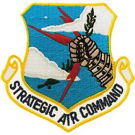 Stratair Logo - PATCH USAF,STRAT AIR CMD