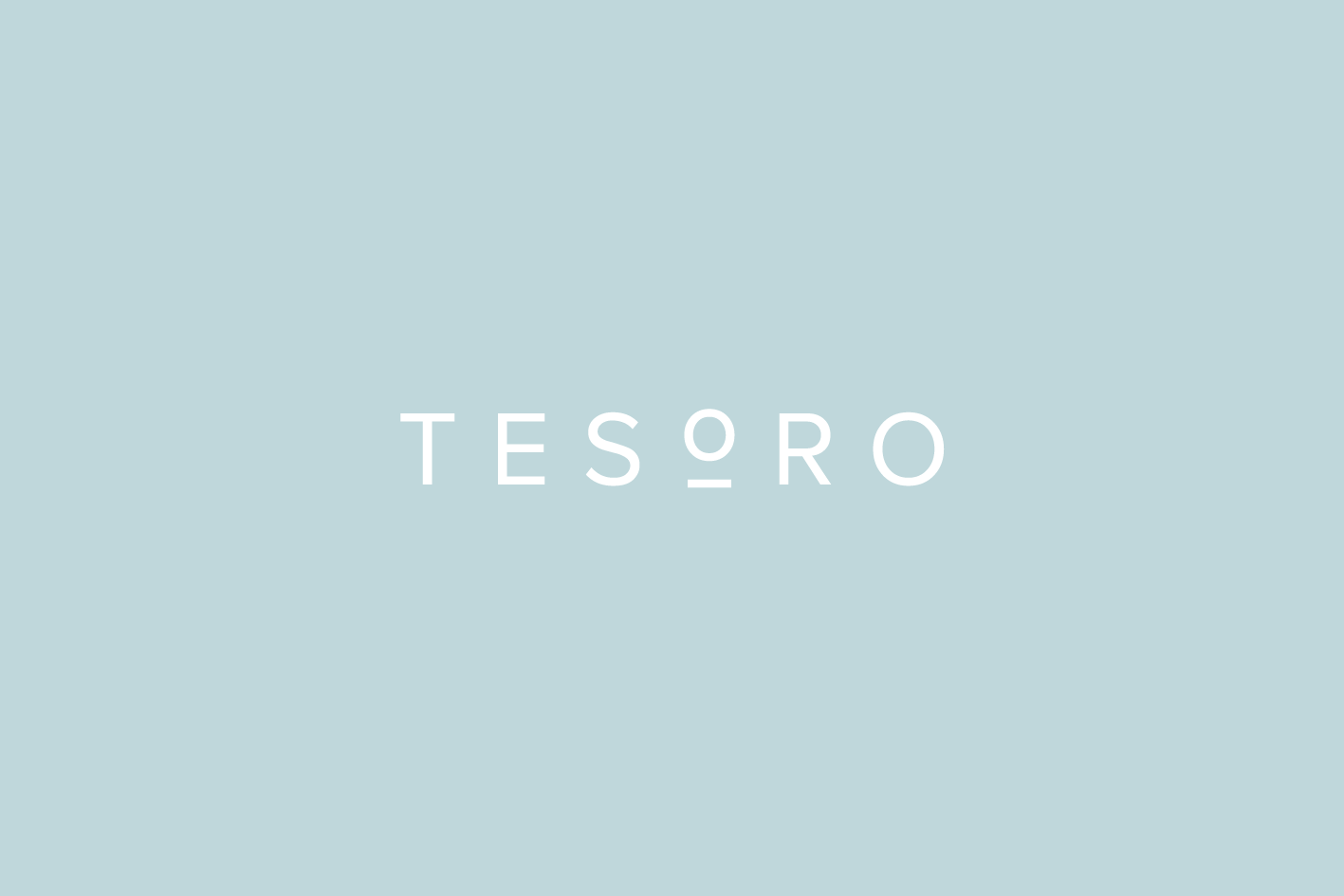 Tesoro Logo - Tesoro Logo & Pearls