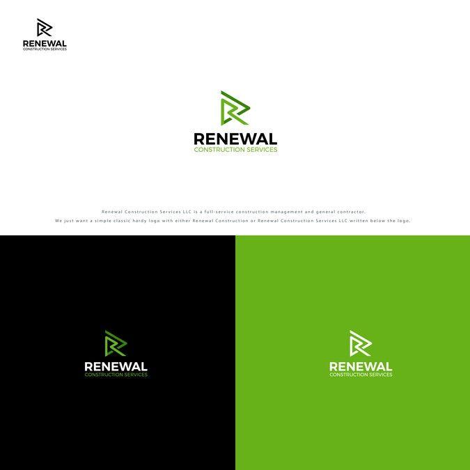 Renewal Logo - Design a Classic but Modern Construction Management / General ...