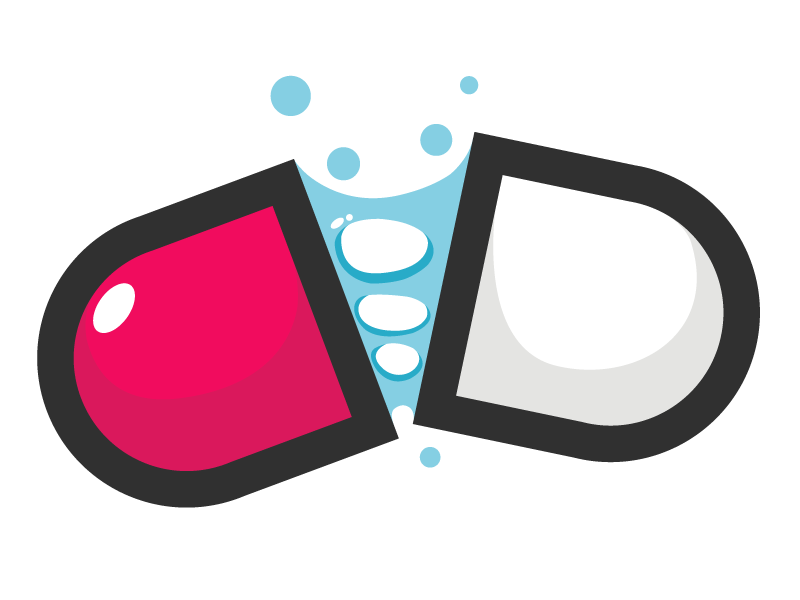 Pill Logo - Pill Logo / Illustration by Shard on Dribbble
