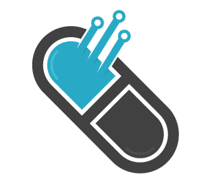 Pill Logo - Tech Pill Designed