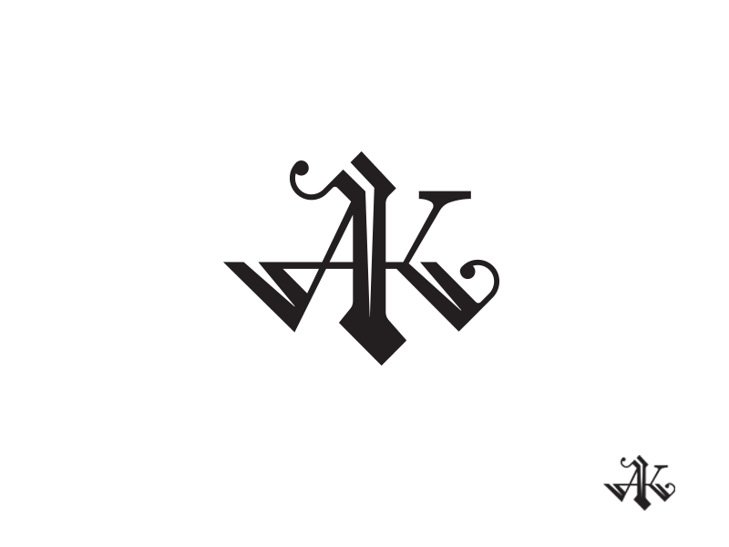 AK Logo - AK. ahmet. Logo desing, Wedding logo design, Ak logo