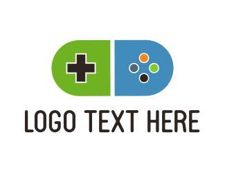 Pill Logo - Pill Gaming Logo