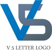 V5 Logo - V5 Letter Logo Vector (.AI) Free Download