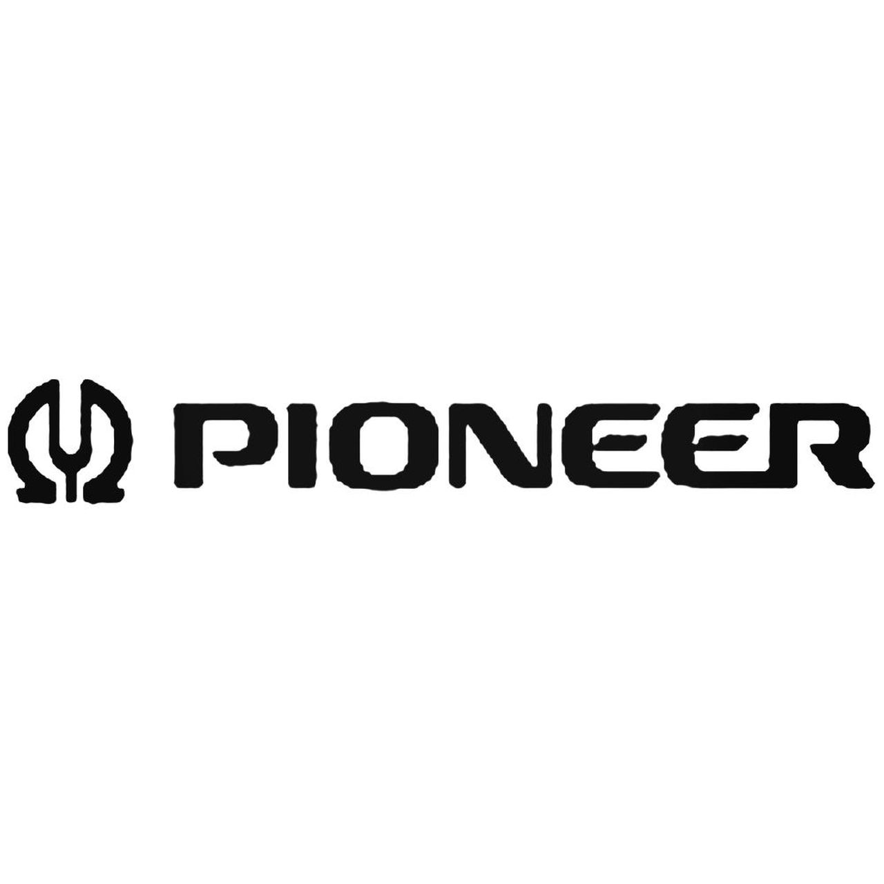 Pionner Logo - Pioneer Logo 2 Decal Sticker