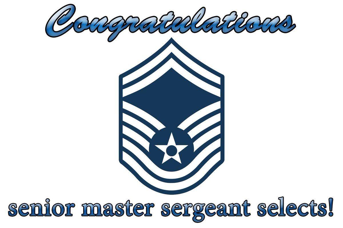 SMSgt Logo - U.S. Air Force to all our SMSgt selects!