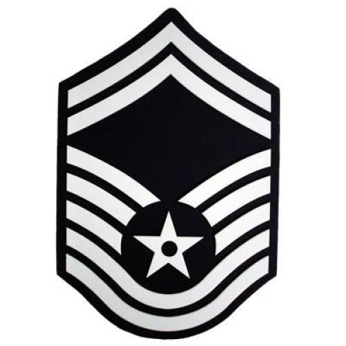 SMSgt Logo - AF06: Senior Master Sergeant Air Force Chevron Plaques