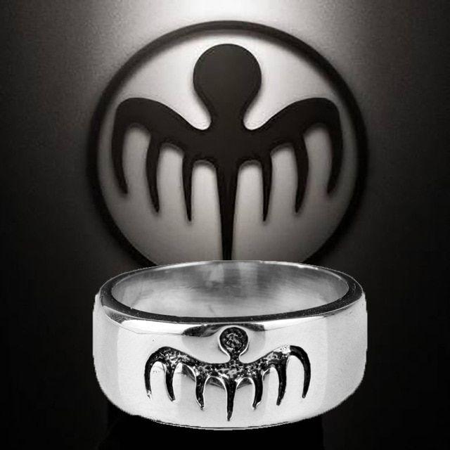 Spectre Logo - US $1.48 26% OFF|dongsheng Hot Movie James Bond Spectre Logo Rings 007  James BondOctopus Ring For Fans Christmas Gift 25-in Rings from Jewelry &  ...