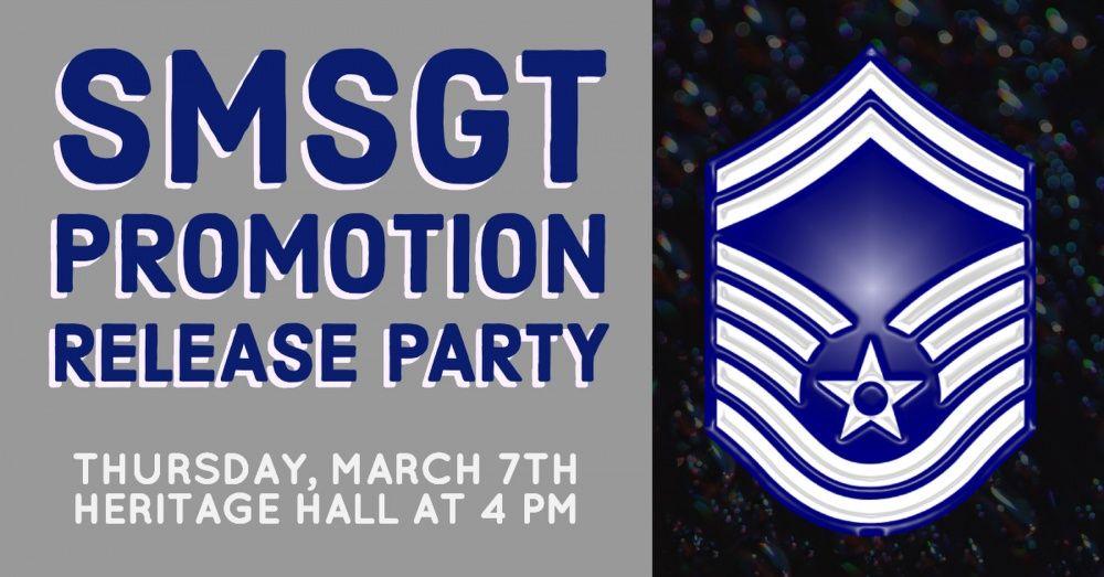 SMSgt Logo - DVIDS Promotion Release Party