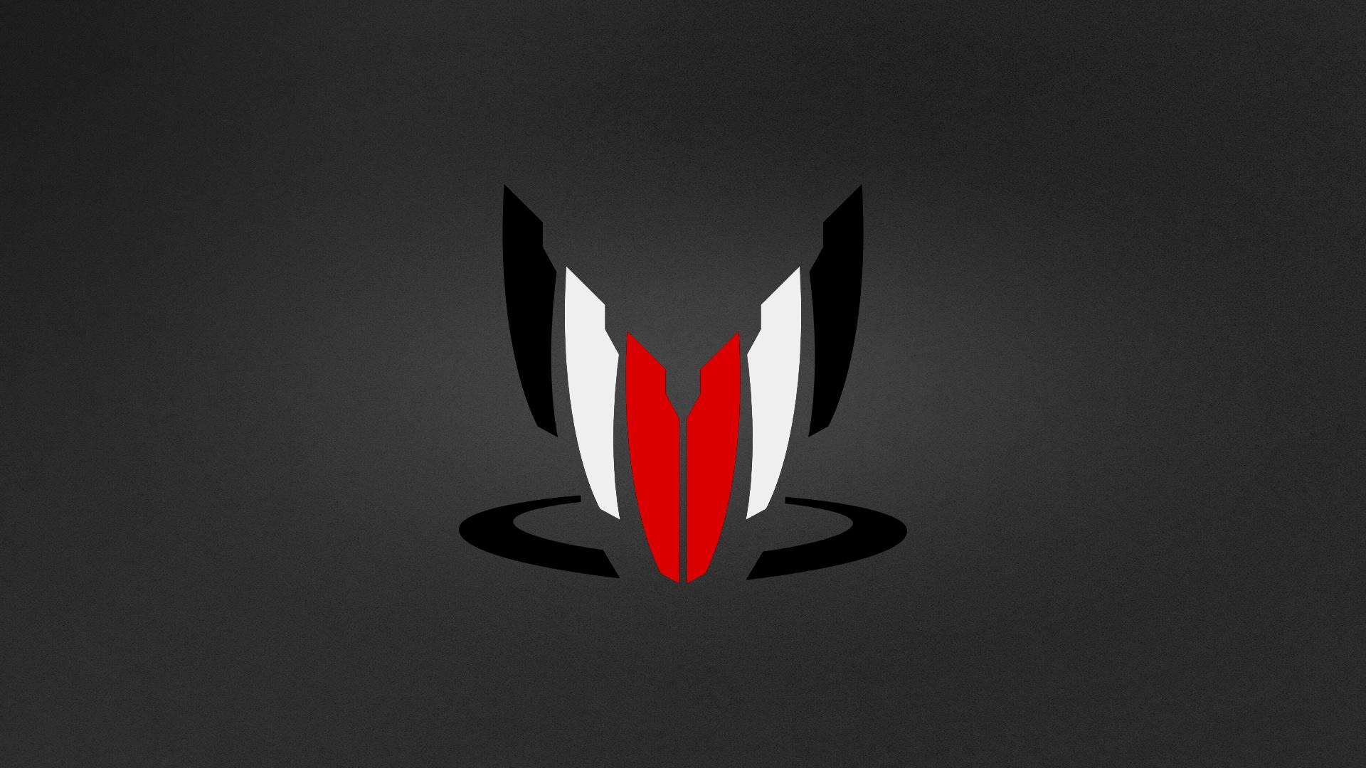 Spectre Logo - My brother made me a kickass wallpaper. Spectre logo with N7 colours ...