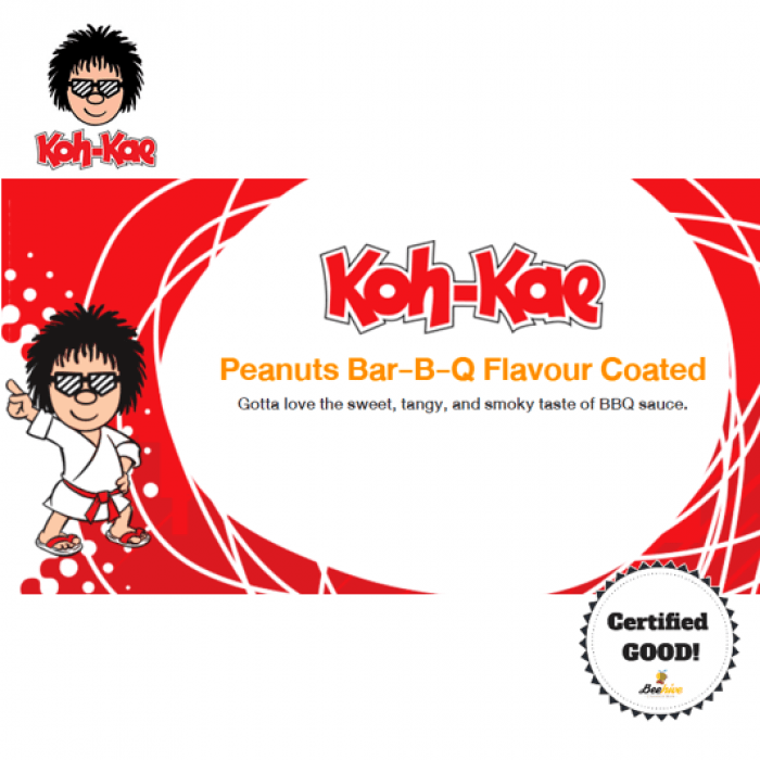 Koh-Kae Logo - Koh Kae Original Peanuts Bar-B-Q Flavour Coated 230g