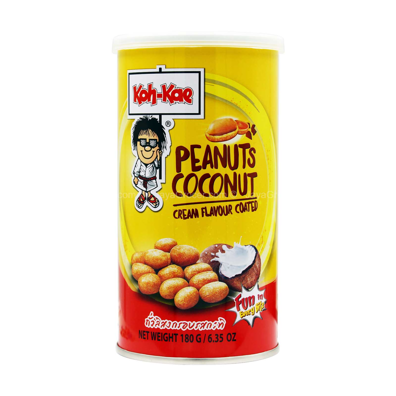 Koh-Kae Logo - Koh-Kae Coconut Cream Flavour Coated Peanuts ... - Jaya Grocer