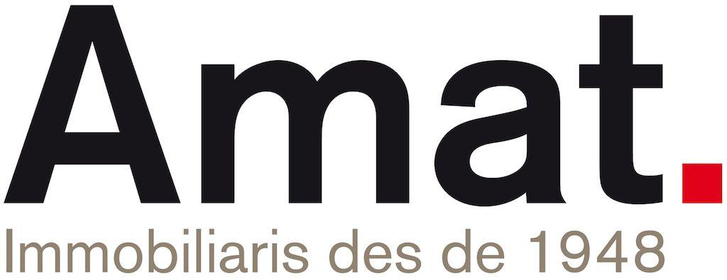 Amat Logo - Amat Immobiliaris agents in Barcelona, Spain service
