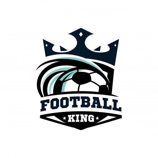 Futbol Logo - King football logo Vector