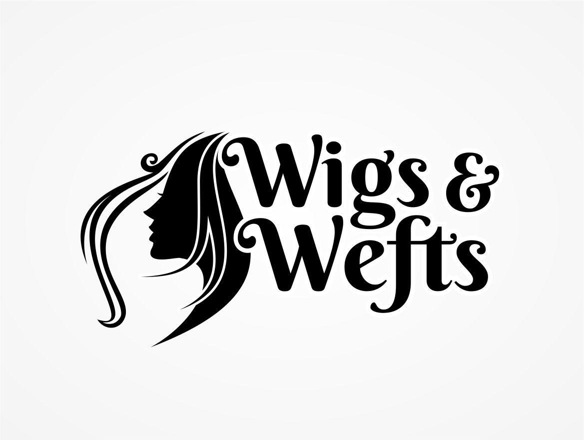 Wig Logo - Serious, Conservative, Hair And Beauty Logo Design for Wigs & Wefts ...