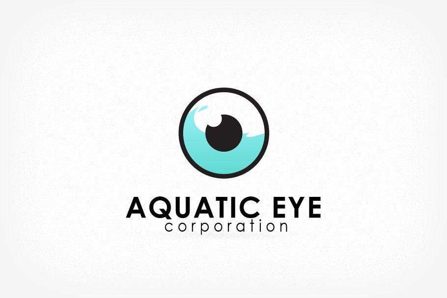 Aquatic Logo - Aquatic Eye logo