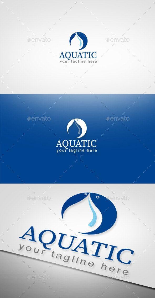 Aquatic Logo - Aquatic Logo Template