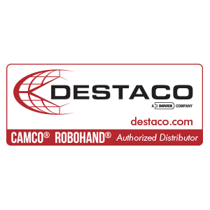 DE-STA-CO Logo - DESTACO (CAMCO, Robohand) | Industrial Automation | Power Motion