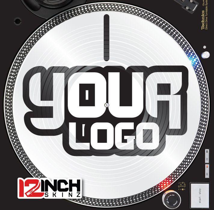 Vinyl Logo - Serato Control Vinyl Custom (PAIR)