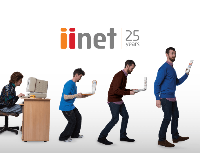 iiNet Logo - Celebrating 25 years connecting you to the 'net!. the iiNet Blog