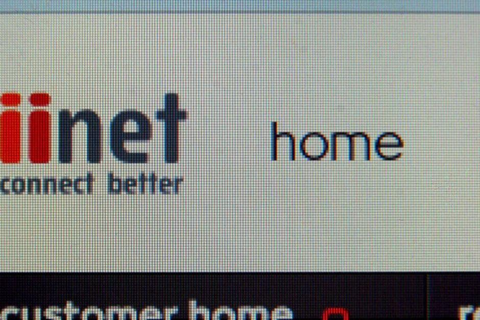 iiNet Logo - IINet logo on the company's website home page - ABC News (Australian ...