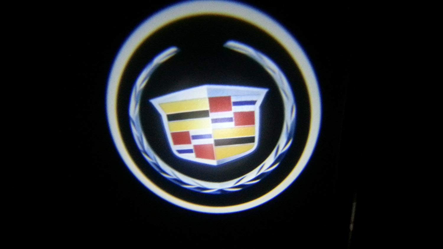 Cadi Logo - WIRELESS Cadillac cadi Ghost Door Logo Projector Shadow Puddle Laser Led Lights (Qty 2) FROM USA