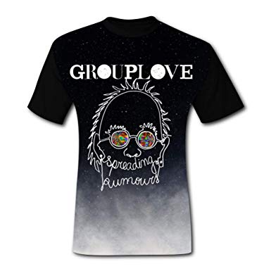 Grouplove Logo - Amazon.com: graham larry Grouplove Logo Men's Fashion Shirt 3D Print ...