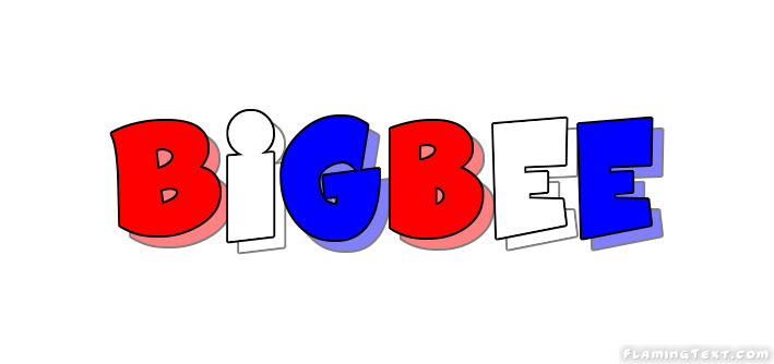 Bigbee Logo - United States of America Logo. Free Logo Design Tool from Flaming Text