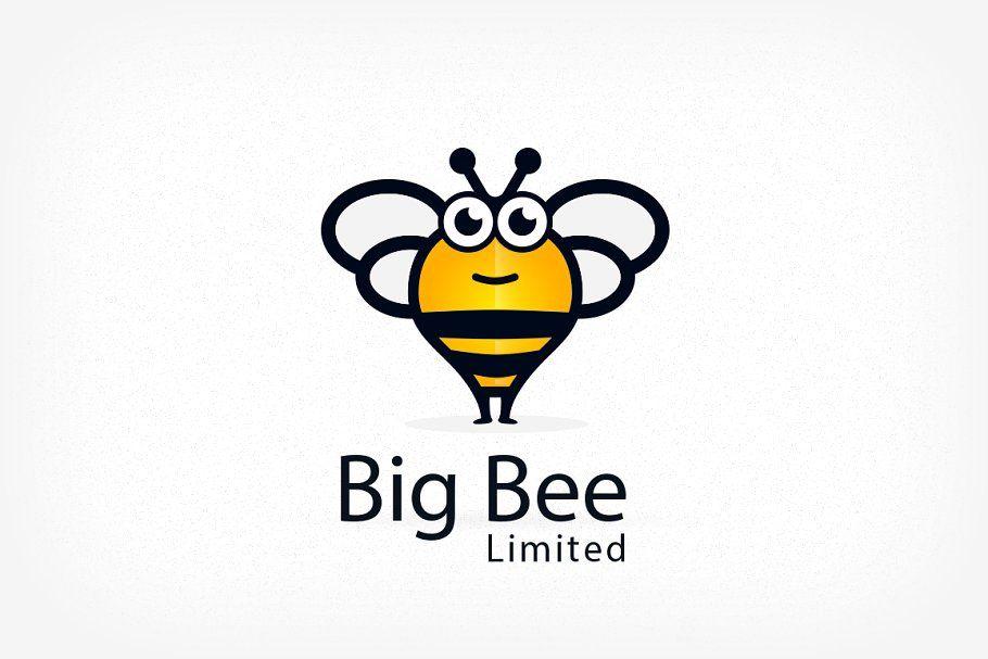 Bigbee Logo - Big Bee Logo Logo Templates Creative Market