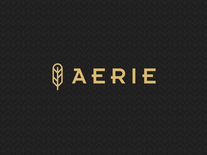 Aerie Logo - Aerie Logo Design by Craig Teel on Dribbble