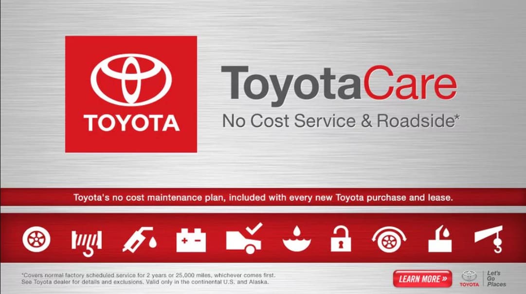 ToyotaCare Logo - What is ToyotaCare? What is included with roadside assistance?