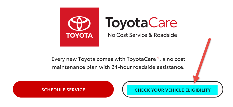 ToyotaCare Logo - How can I view my ToyotaCare benefits for my vehicle?