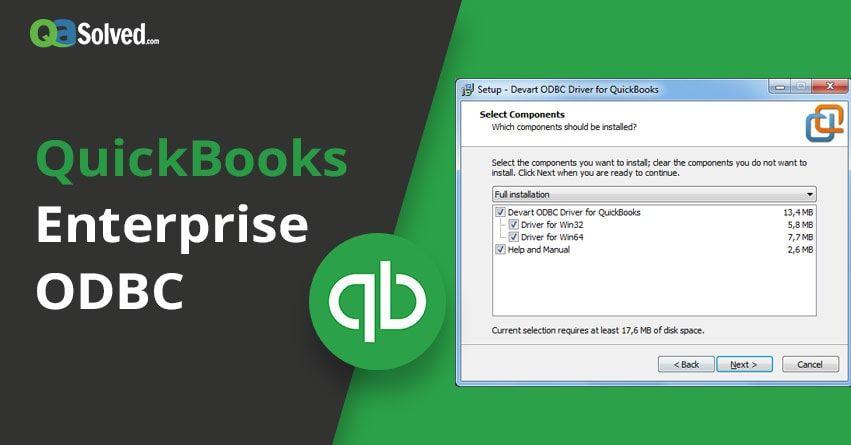 ODBC Logo - Setup and Configure QuickBooks Enterprise ODBC - Learn | QASolved