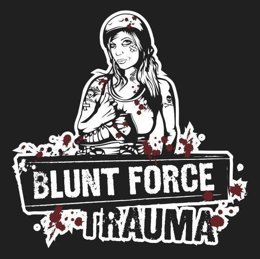 Trauma Logo - Blunt Force Trauma Logo « Magic City Rollers